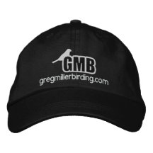 Chapeau brodé de base de logo de GMB avec le doubl