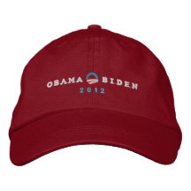 Chapeau brodé d'Obama 2012