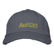 Chapeau brodé par AuH2O