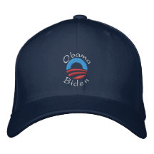 Chapeau brodé par Biden d'Obama