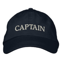 Chapeau brodé par CAPITAINE