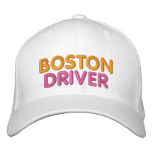 Chapeau brodé par conducteur de Boston