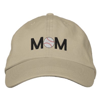 Chapeau brodé par maman de base-ball