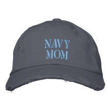 Chapeau brodé par MAMAN de MARINE