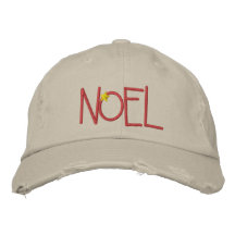 Chapeau brodé par Noël de Noel
