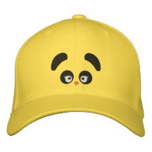 Chapeau brodé par Panda® d'amour