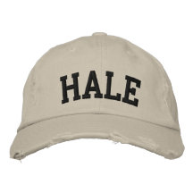 Chapeau brodé vigoureux