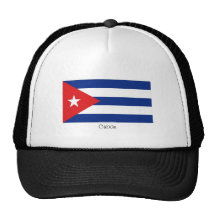 Chapeau cubain de souvenir de drapeau casquettes