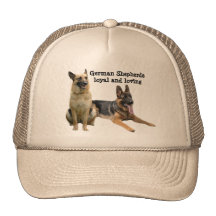 Chapeau d'amis de berger allemand casquettes