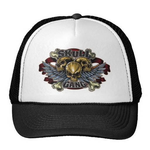Chapeau de bande de crâne casquette