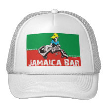 Chapeau de barre de la Jamaïque Casquettes De Camionneur