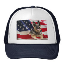Chapeau de berger allemand casquettes de camionneur