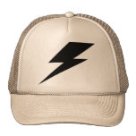 Chapeau de boulon de foudre casquettes de camionneur
