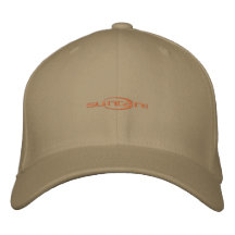 Chapeau de bronzage casquette brodée