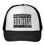 CHAPEAU DE BULLETIN DE RENSEIGNEMENTS DE FRAPPEUR CASQUETTE DE CAMIONNEUR