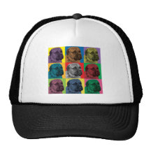 Chapeau de camionneur de Bruit-Art de Bullmastiff Casquettes
