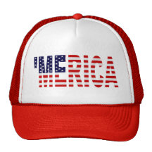 Chapeau de camionneur de MERICA de drapeau des USA Casquettes De Camionneur