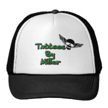 Chapeau de camionneur de tatouage casquette de camionneur
