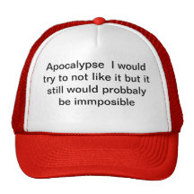 chapeau de camionneur de zombi casquettes