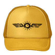 Chapeau de camionneur - marque d'AOC affligée Casquettes De Camionneur