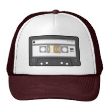 Chapeau de cassette audio casquettes de camionneur
