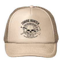 Chapeau de chasseur de zombi casquettes de camionneur
