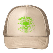 Chapeau de chasseur de zombi casquette de camionneur