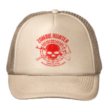 Chapeau de chasseur de zombi casquette de camionneur