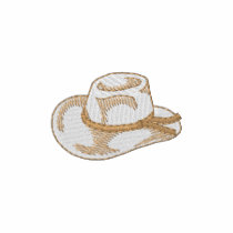 Chapeau de cowboy polos brodés