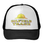 Chapeau de déchets de gisement de pétrole, or noir casquettes de camionneur