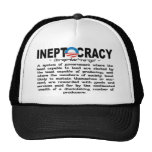 Chapeau de définition d'Ineptocracy (noir) Casquette