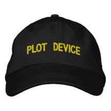 Chapeau de dispositif de complot chapeau brodé