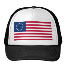 Chapeau de drapeau de Betsy Ross Casquettes