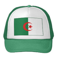 Chapeau de drapeau de l'Algérie Casquettes De Camionneur
