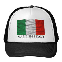 Chapeau de drapeau de l'Italie Casquette De Camionneur