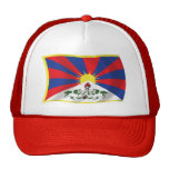 Chapeau de drapeau du Thibet Casquettes De Camionneur