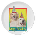 Chapeau de fête d'anniversaire - couronne de Tebow Assiettes