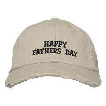 chapeau de fête des pères casquettes brodées