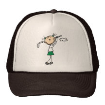 Chapeau de fille de golf casquette de camionneur