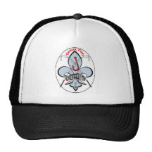 Chapeau de Fleur de lis Fishing Casquette De Camionneur