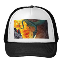 Chapeau de grève de dragon casquettes de camionneur