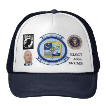 Chapeau de héros de McCain Casquettes De Camionneur