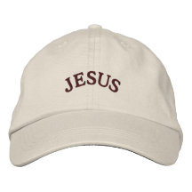 Chapeau de JÉSUS Casquettes Brodées