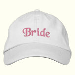 Chapeau de jeune mariée casquettes brodées