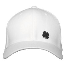Chapeau de jour de St Patricks de trèfle de feuill Casquette De Baseball Brodée