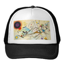 Chapeau de la composition VIII en Kandinsky Casquettes