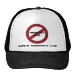 Chapeau de la loi de Murphy d'abrogation Casquettes