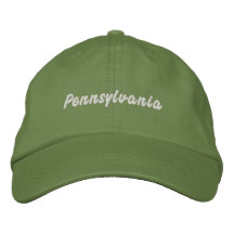 Chapeau de la Pennsylvanie Casquette De Baseball Brodée
