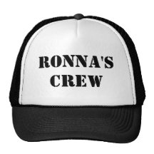 Chapeau de l'équipage de Ronna Casquette