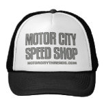Chapeau de magasin de vitesse de ville de moteur casquettes
